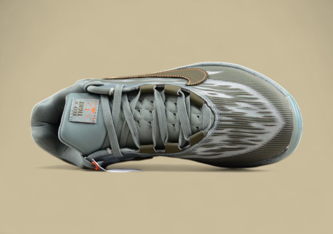 Nike Air Zoom G.T. Cut 2 EP Striking Green with Grey and Orange Highlights