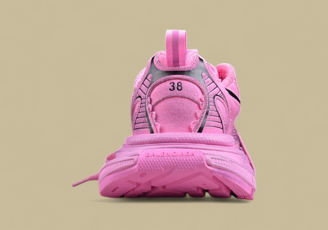 Balenciaga Runner Sneaker – Distressed Pink