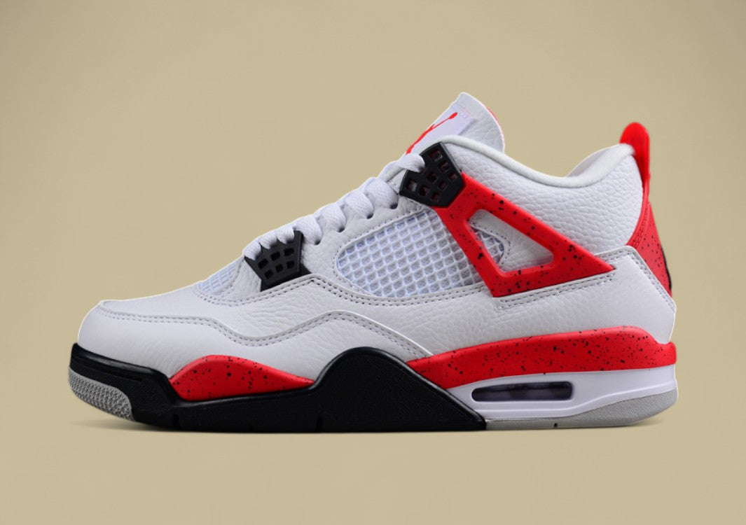 Air Jordan 4 Red Cement Reverse Flame Red