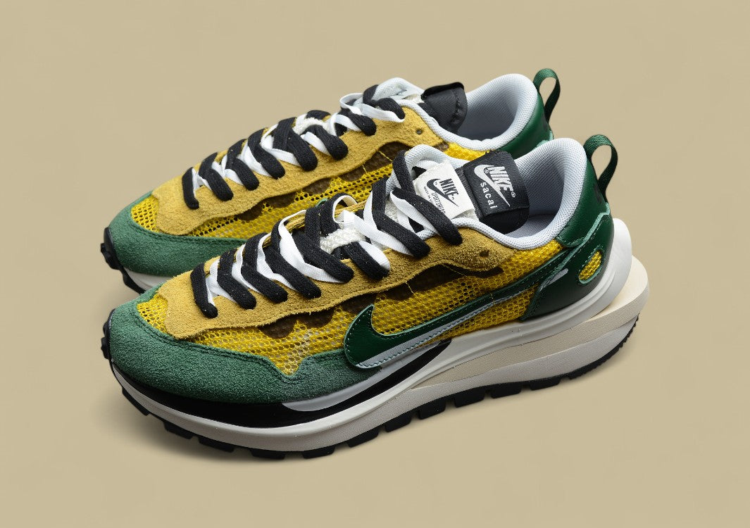 Sacai Waffle Double Hook V3 Green Yellow Fusion