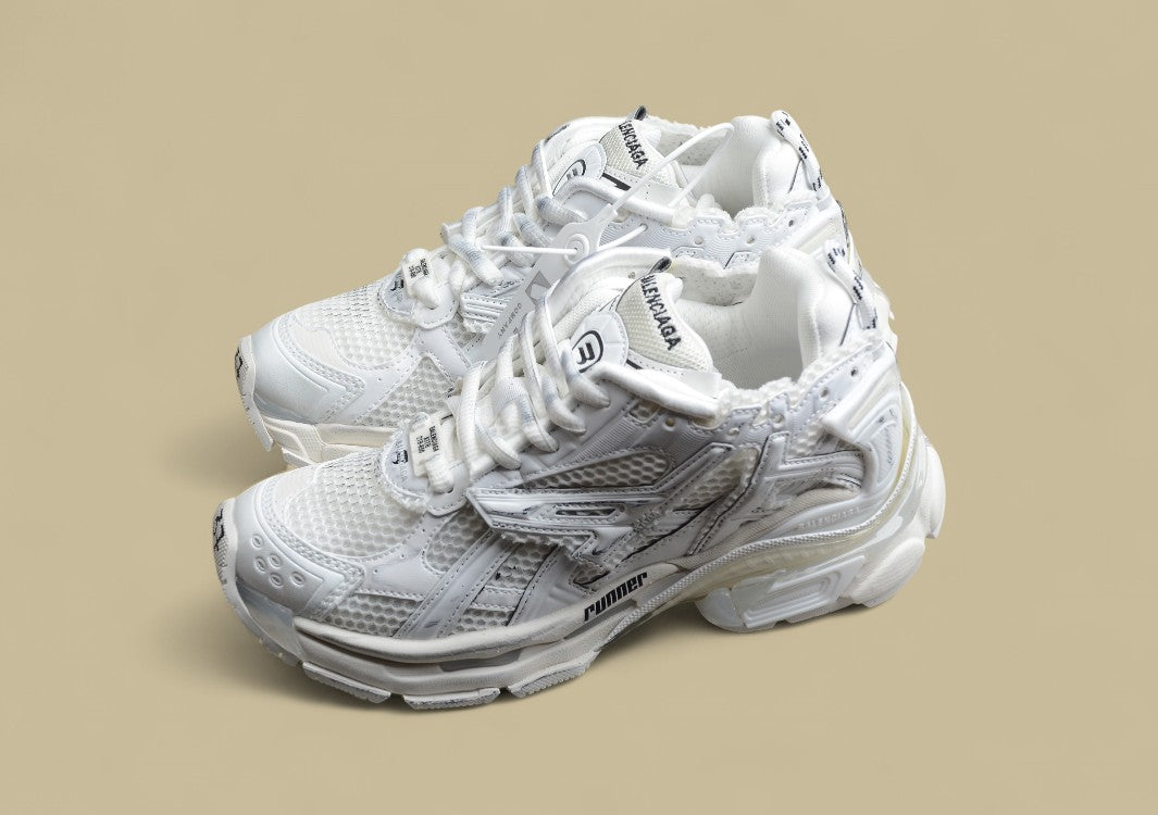 Balenciaga Runner Kith Four.color R55 7.0 21ss Latest Color Trend Retro Casual Shoes