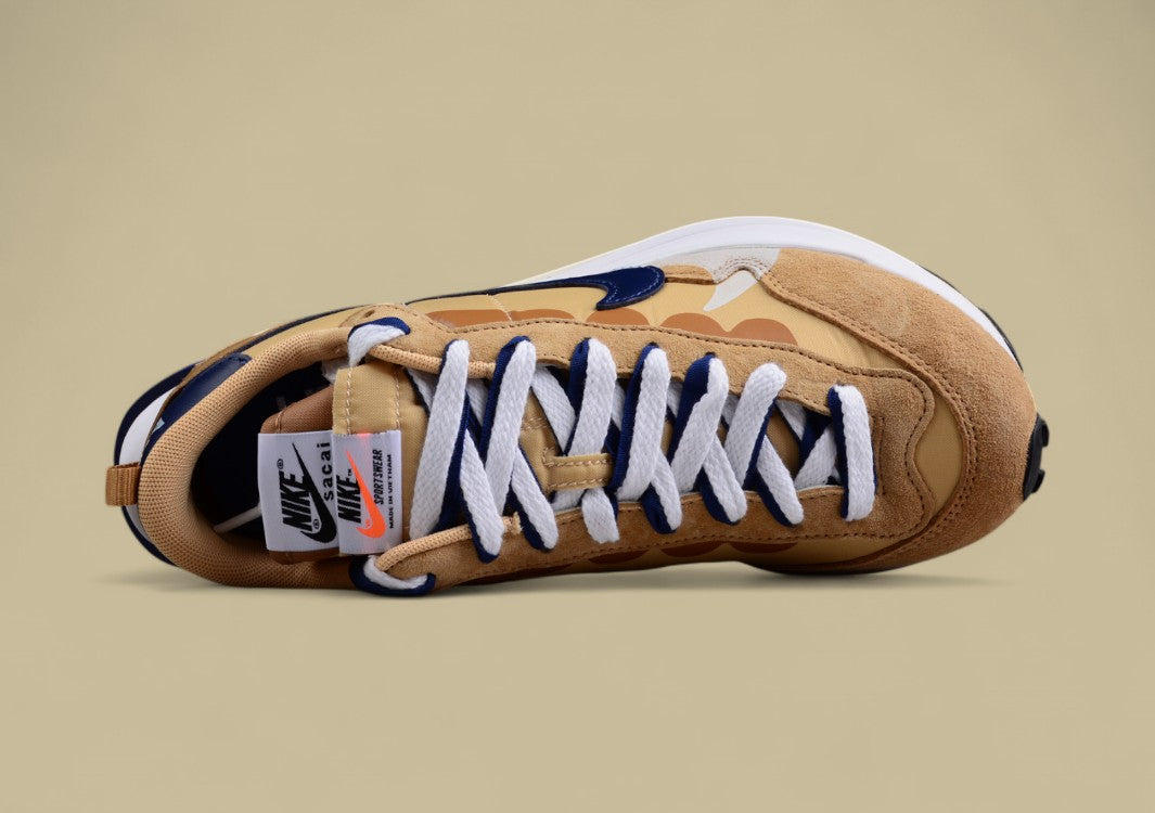 Sacai Nike Vapor Waffle Joint Deconstruction Sesame Khaki