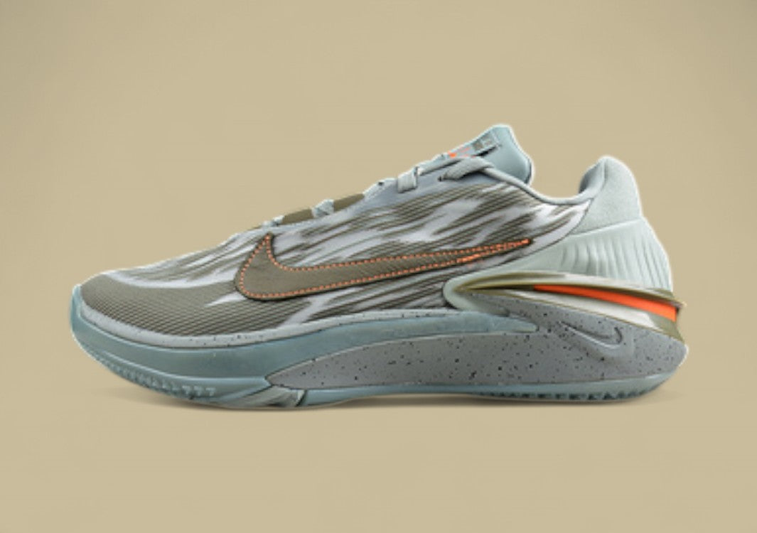 Nike Air Zoom G.T. Cut 2 EP Striking Green with Grey and Orange Highlights