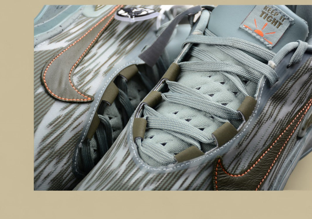 Nike Air Zoom G.T. Cut 2 EP Striking Green with Grey and Orange Highlights