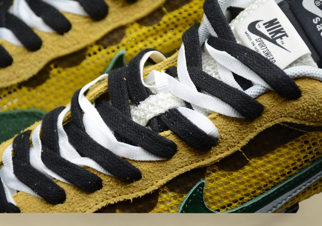 Sacai Waffle Double Hook V3 Green Yellow Fusion