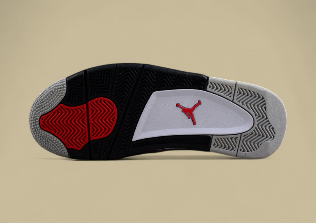 Air Jordan 4 Red Cement Reverse Flame Red