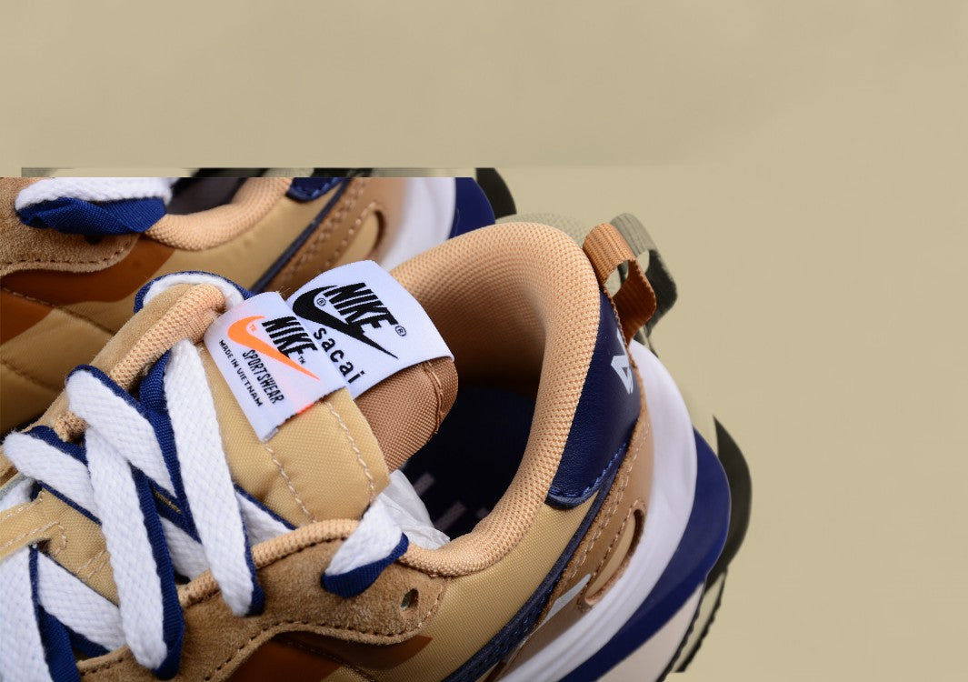 Sacai Nike Vapor Waffle Joint Deconstruction Sesame Khaki