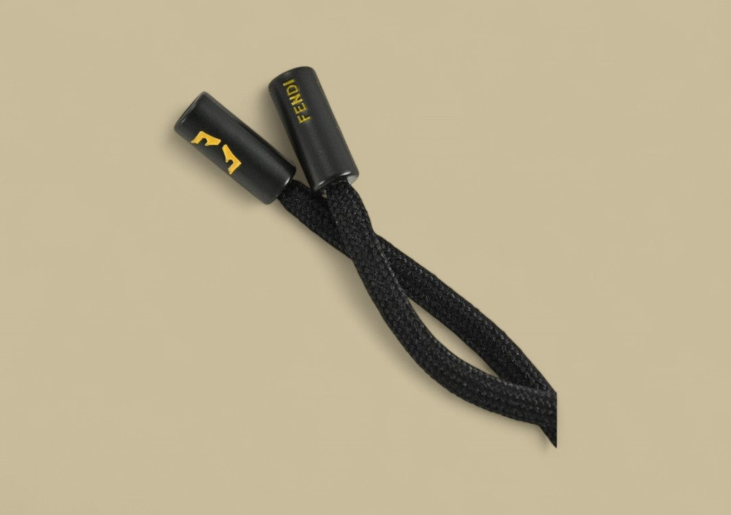 Fendi 24SS Big Double F Logo Flocking Shorts Bold Branding with Textured Luxury