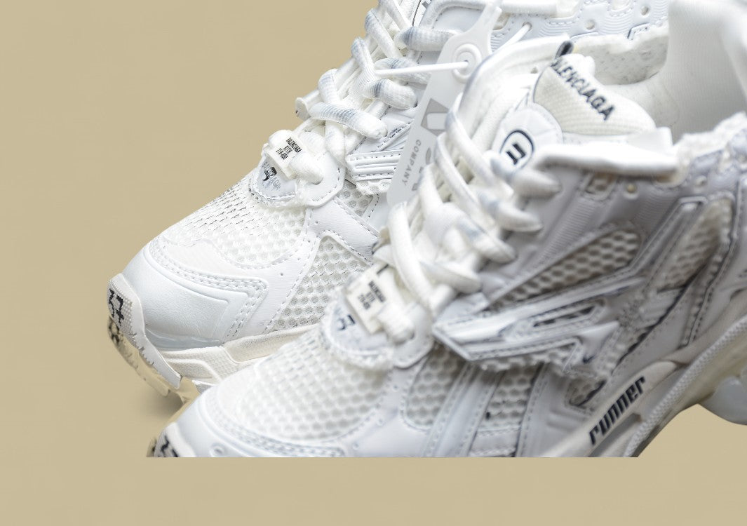 Balenciaga Runner Kith Four.color R55 7.0 21ss Latest Color Trend Retro Casual Shoes
