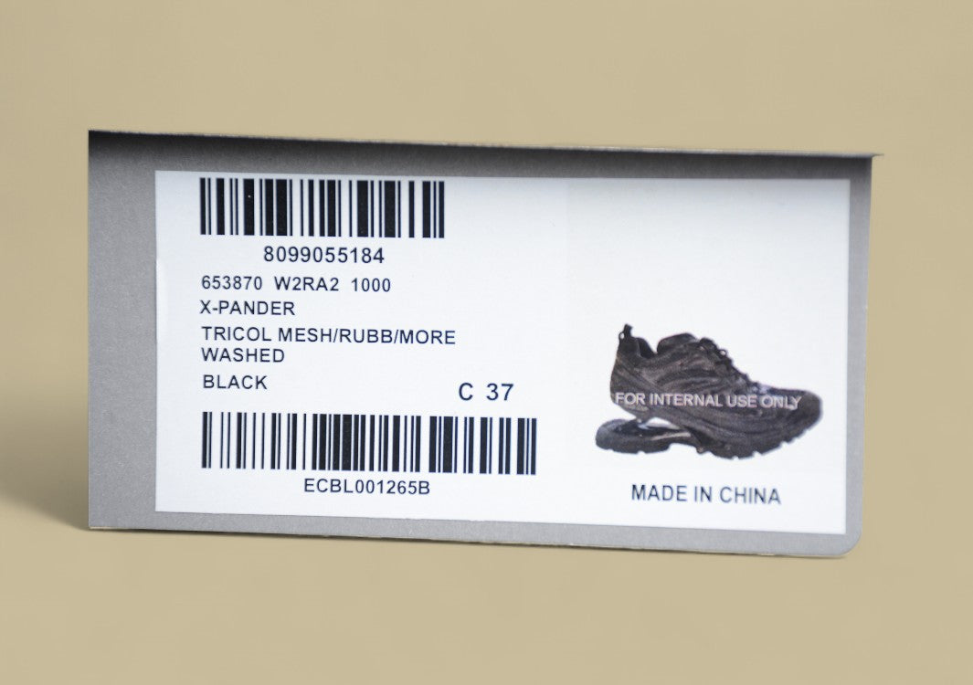 Balenciaga X-Pander Sneaker All Black