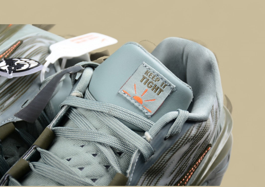 Nike Air Zoom G.T. Cut 2 EP Striking Green with Grey and Orange Highlights