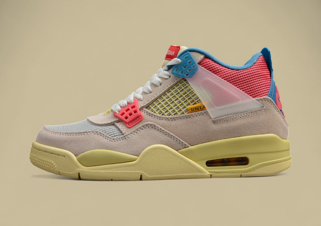 AJ4 Union joint "Guava Lce" Pink And Blue