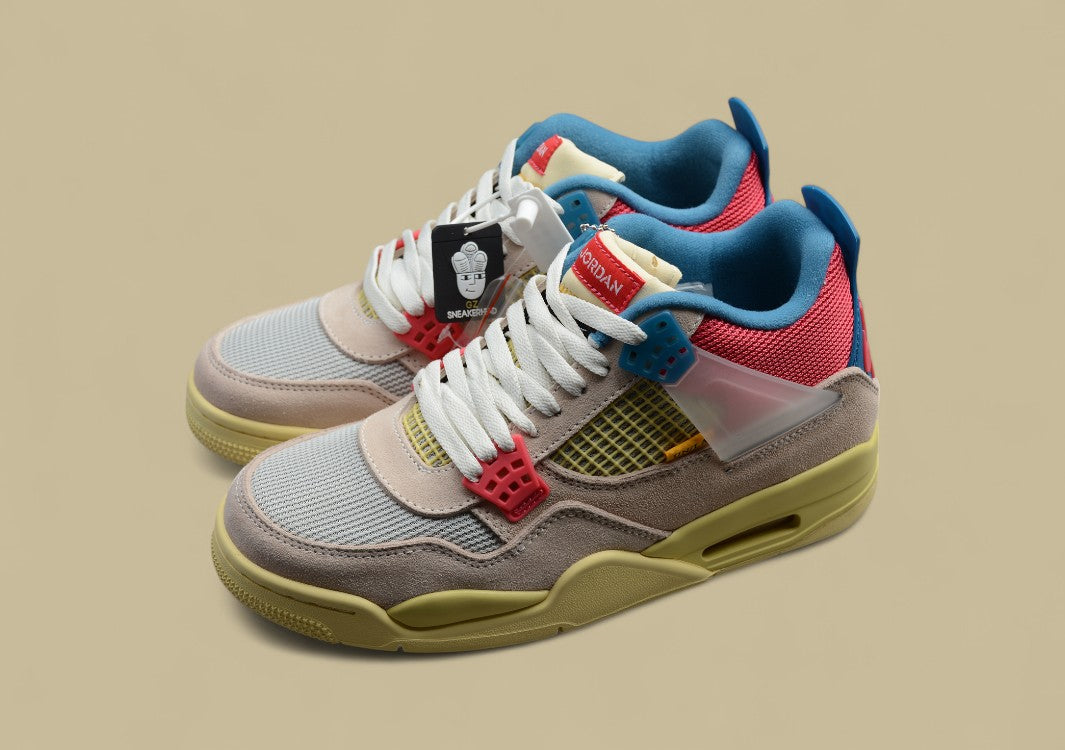 AJ4 Union joint "Guava Lce" Pink And Blue