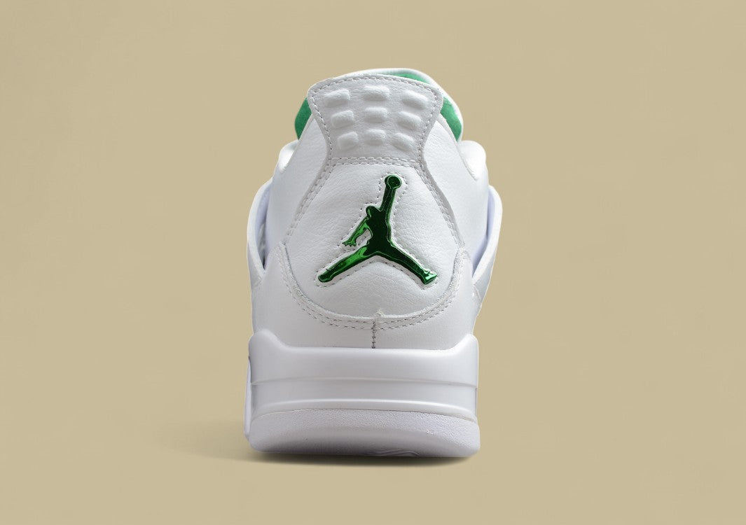 AJ4 White Green