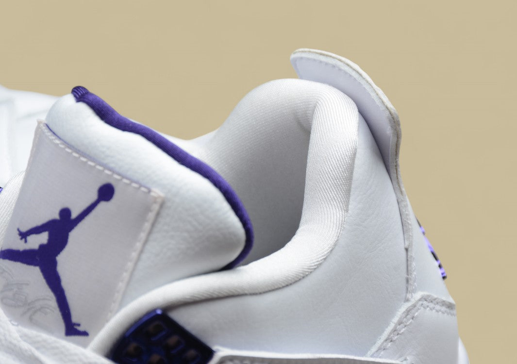 AJ4 White Purple