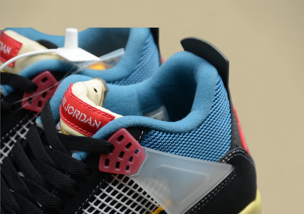 AJ4 X Union "Off Noir" Black Blue