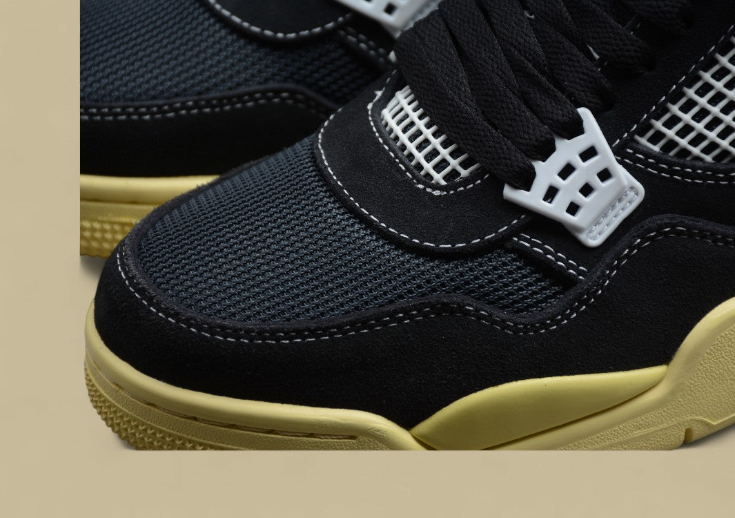 AJ4 X Union "Off Noir" Black Blue