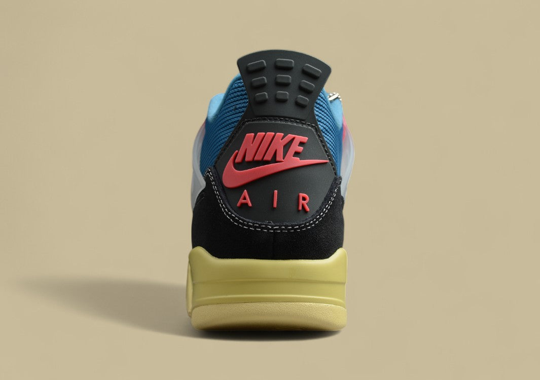 AJ4 X Union "Off Noir" Black Blue