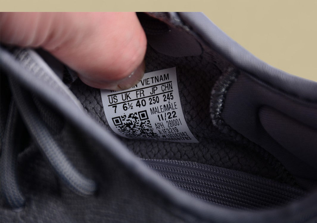 Ad Yeezy 350 Boost V2 Space Ash Space Gray Replica