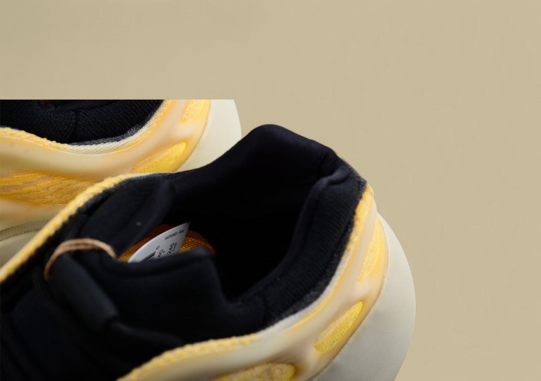 Adidas Yeezy 700 V3 Mono Safflower Kanye West White and Yellow Running Shoes