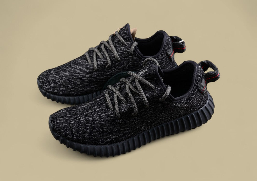 Adidas Yeezy Boost 350 V1 Pirate Black Kanye West First Generation Pure Black