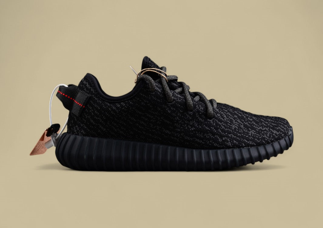 Adidas Yeezy Boost 350 V1 Pirate Black Kanye West First Generation Pure Black