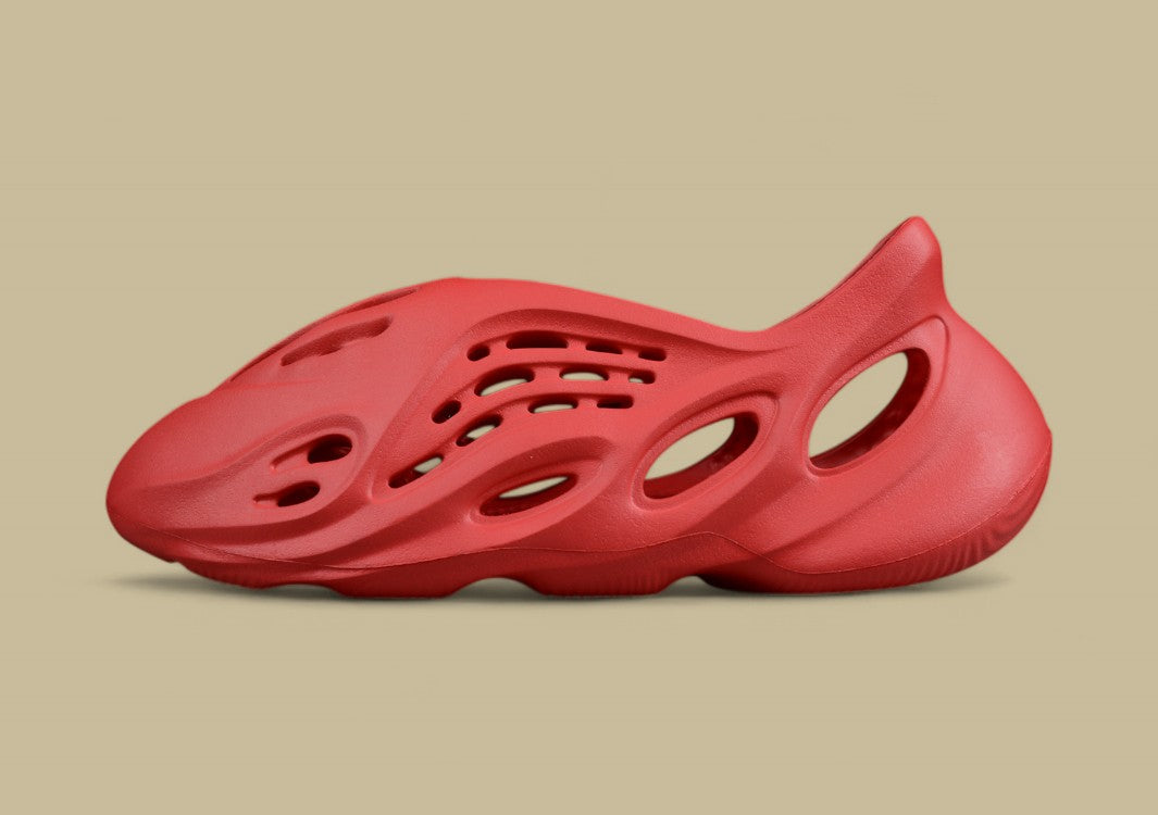 Adidas Yeezy Foam Runner Red Flame Cinnabar Everyday Ventilated Comfort