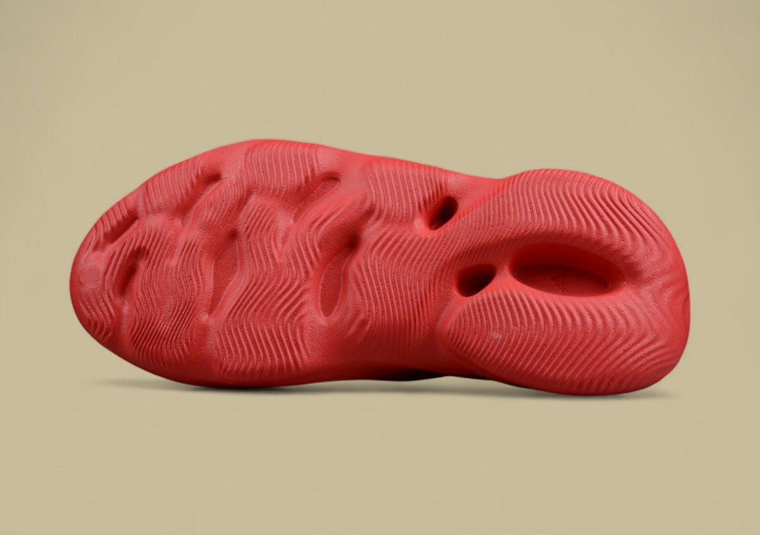 Adidas Yeezy Foam Runner Red Flame Cinnabar Everyday Ventilated Comfort