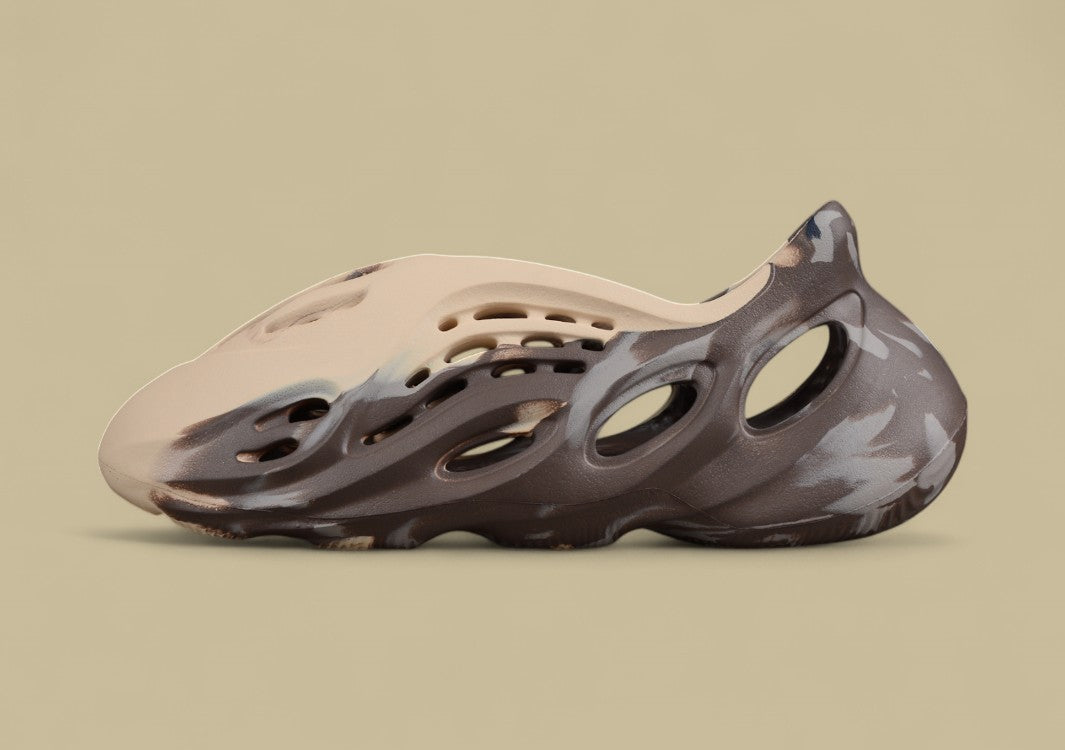 Adidas Yeezy Foam Runner “Cream Clay” Oil Paint Marble Design