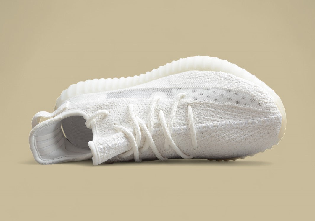 Affordable Yeezy 350 V2 All White Unisex Sneakers
