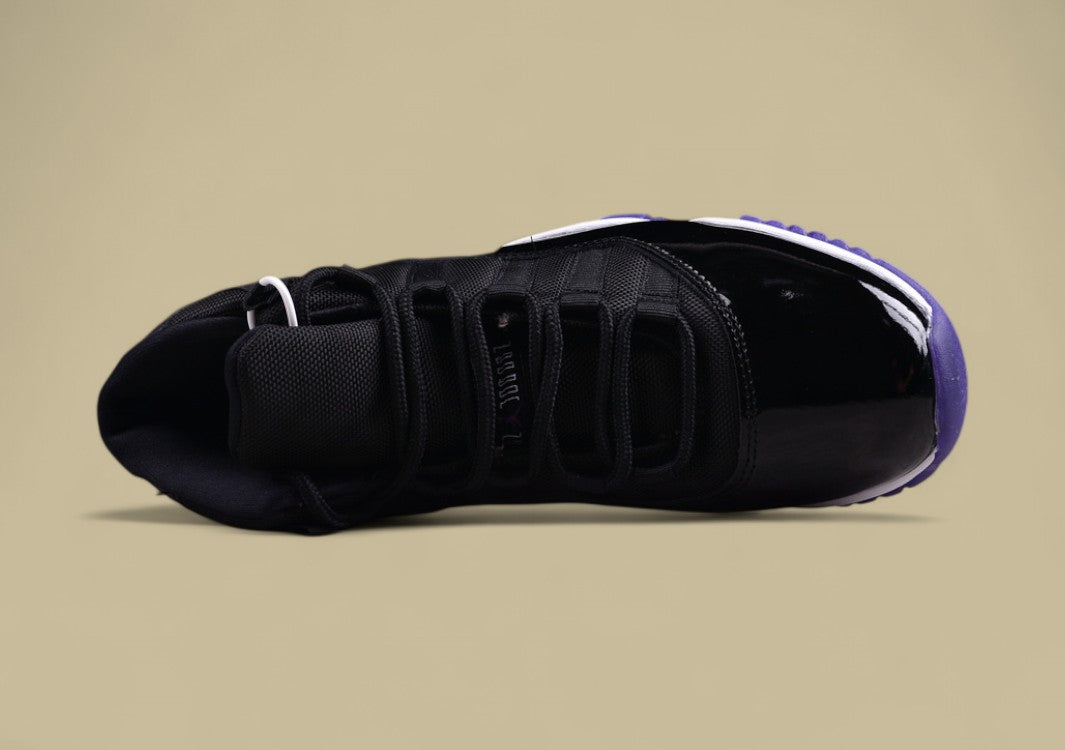 Air Jordan 11 Retro Black Concord Purple