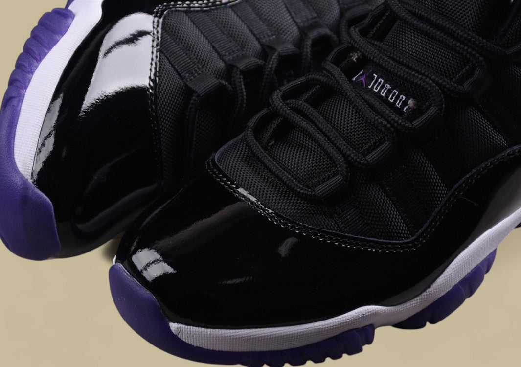 Air Jordan 11 Retro Black Concord Purple
