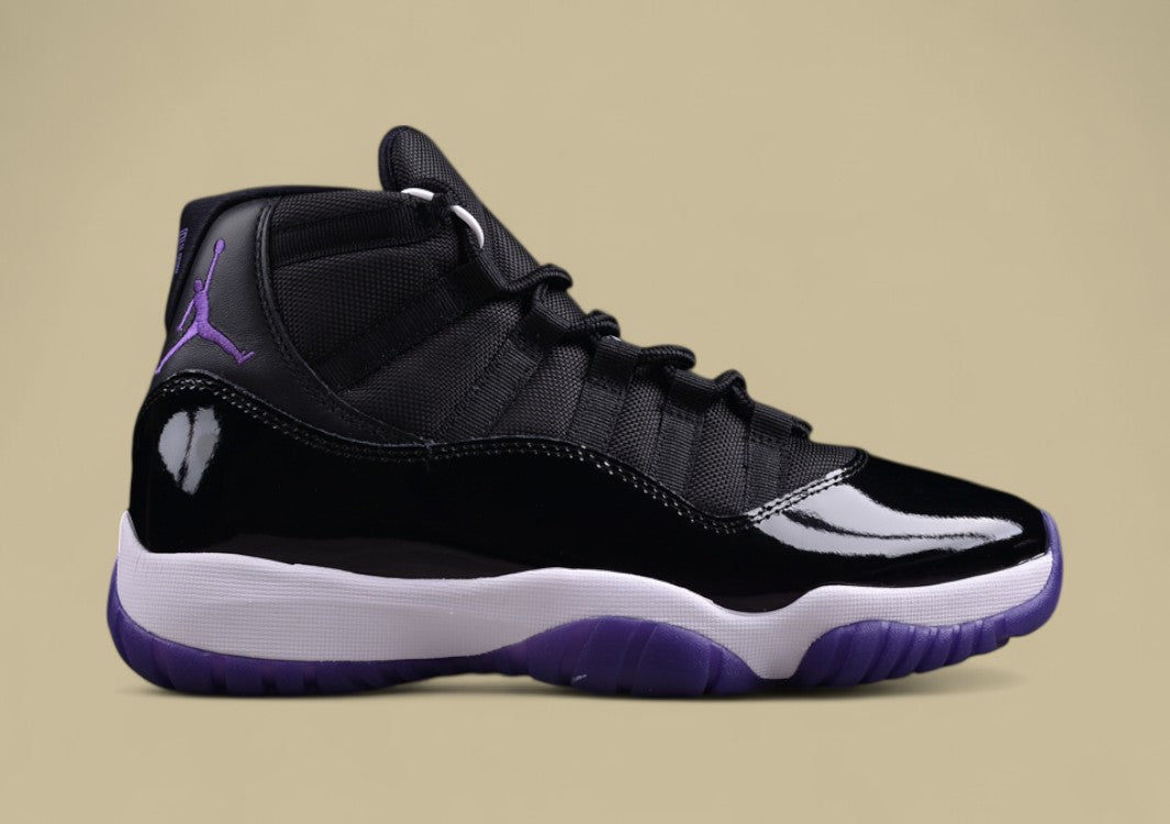 Air Jordan 11 Retro Black Concord Purple
