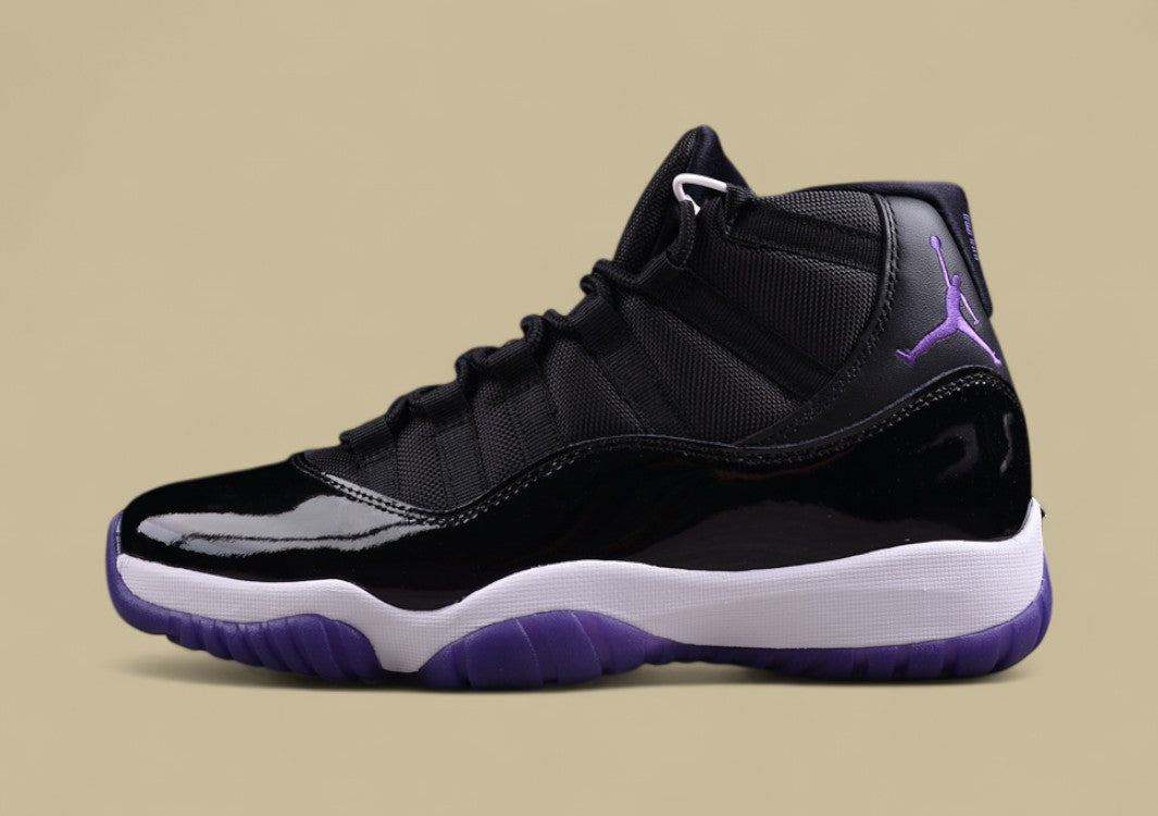Air Jordan 11 Retro Black Concord Purple