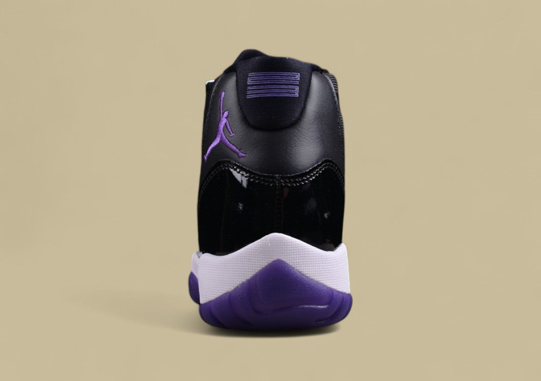 Air Jordan 11 Retro Black Concord Purple