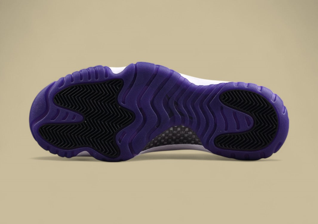 Air Jordan 11 Retro Black Concord Purple