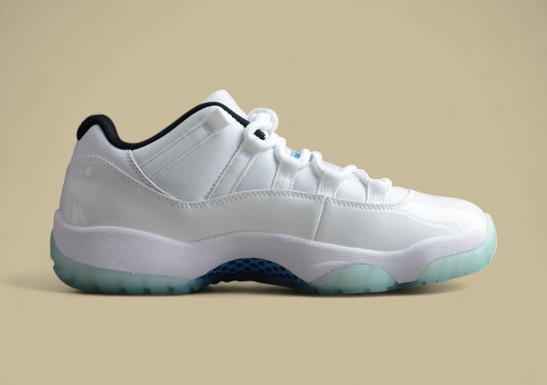 Air Jordan 11 Retro Low “Legend Blue” – Eisige Eleganz in ikonischem Look