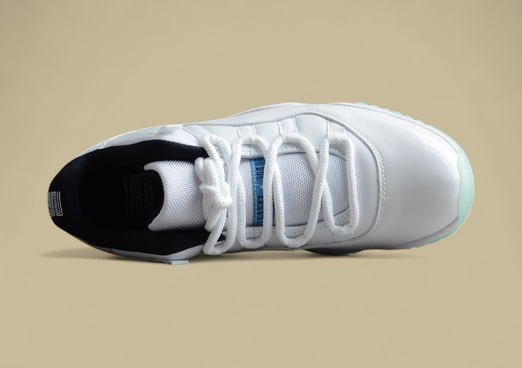 Air Jordan 11 Retro Low “Legend Blue” – Eisige Eleganz in ikonischem Look