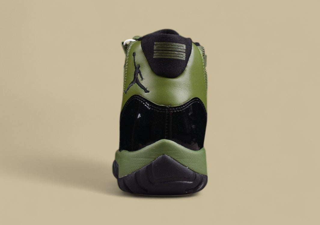 Air Jordan 11 Retro Olive Green Black