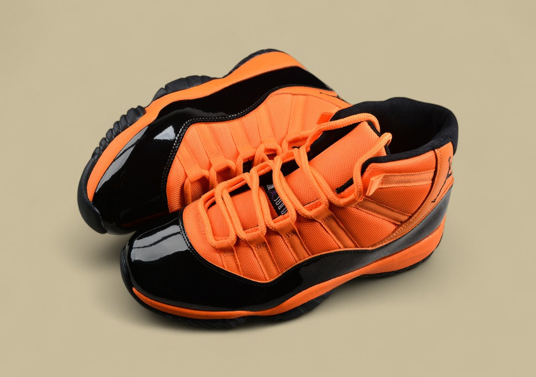 Air Jordan 11 Retro Orange Black