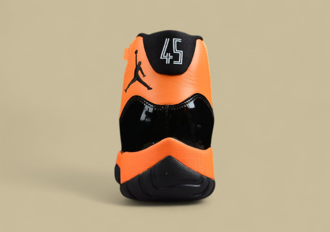 Air Jordan 11 Retro Orange Black