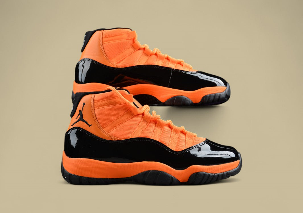 Air Jordan 11 Retro Orange Black