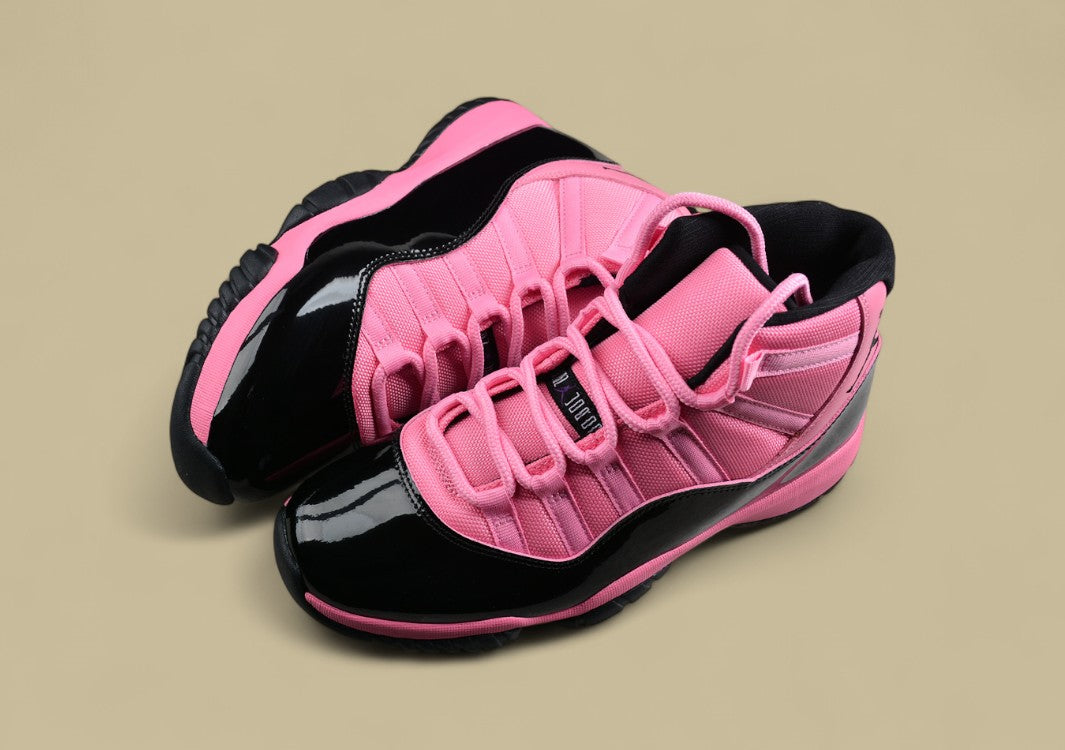 Air Jordan 11 Retro Pink Black
