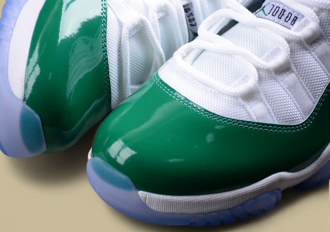 Air Jordan 11 Retro "White And Green"