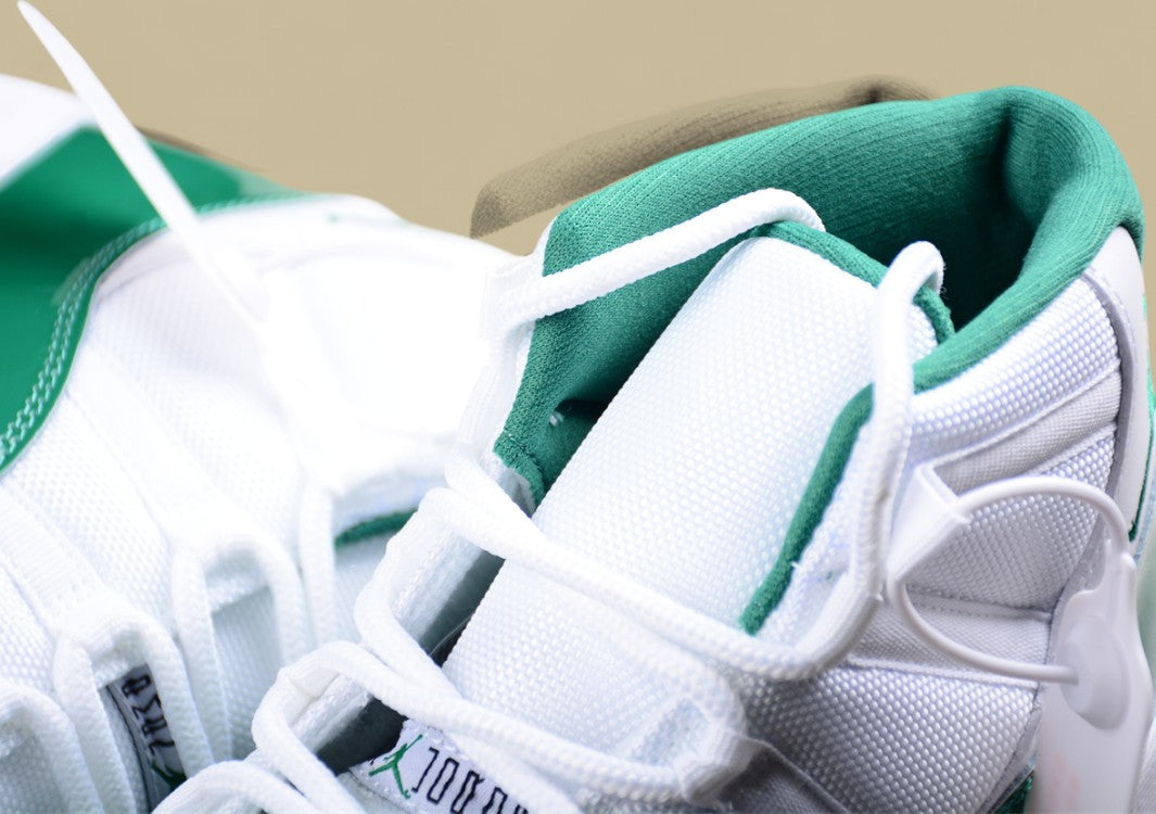 Air Jordan 11 Retro "White And Green"