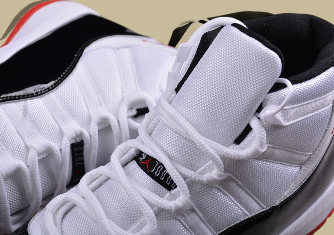 Air Jordan 11 Retro White Black Red