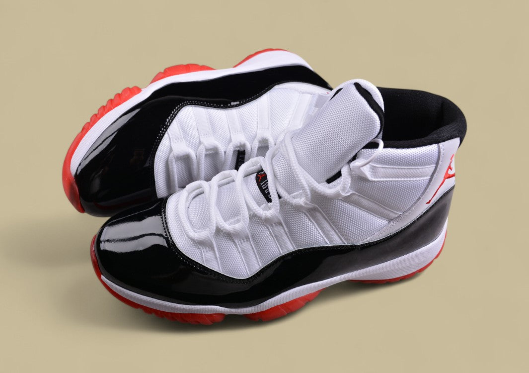 Air Jordan 11 Retro White Black Red
