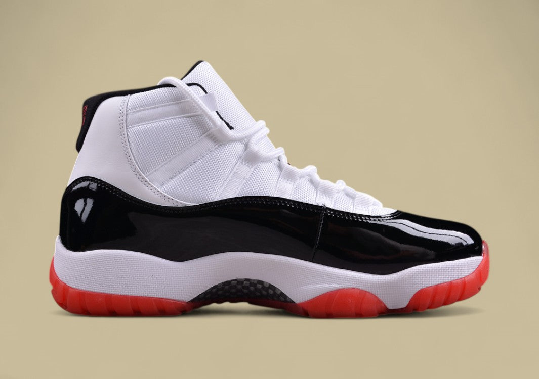 Air Jordan 11 Retro White Black Red