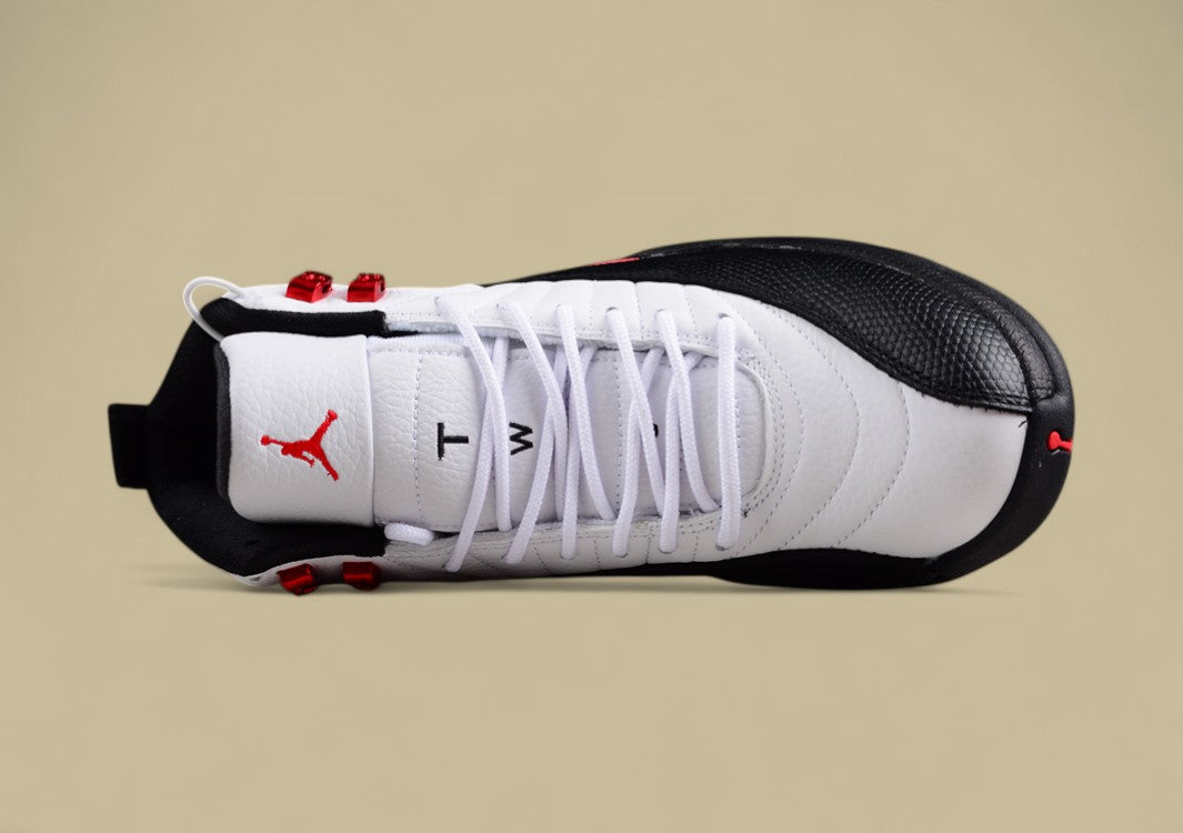 Air Jordan 12 "Red Taxi" Gold Buckle Red Taxi