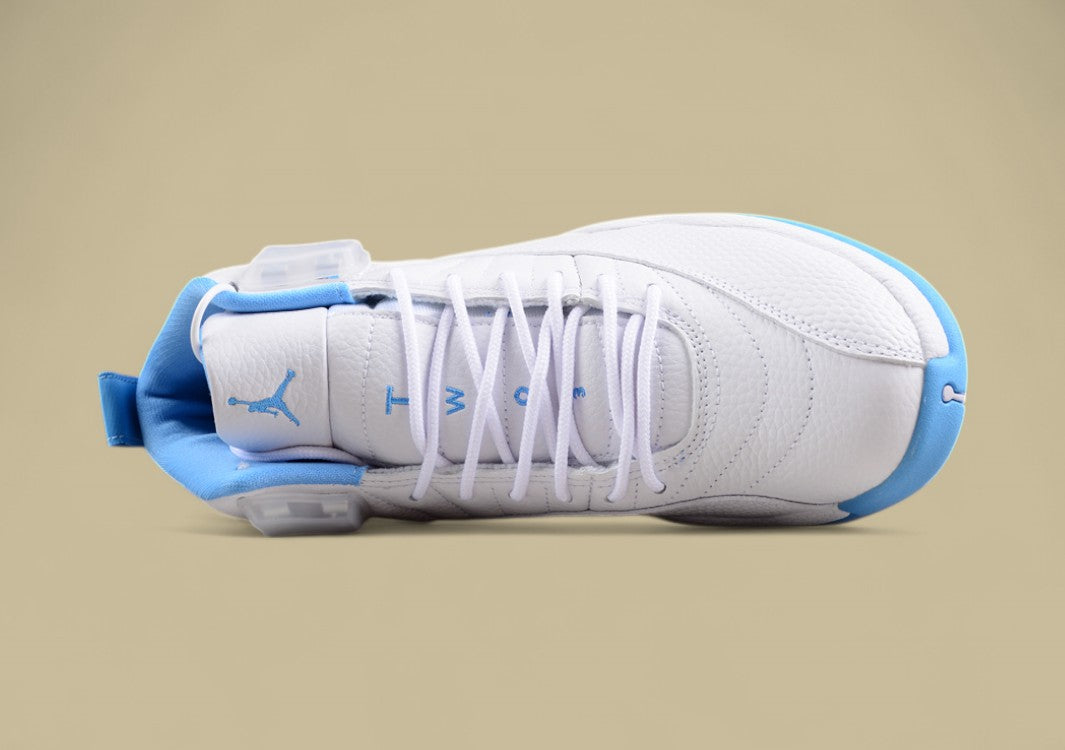 Air Jordan 12 "Red Taxi" Joe 12 North Carolina Blue